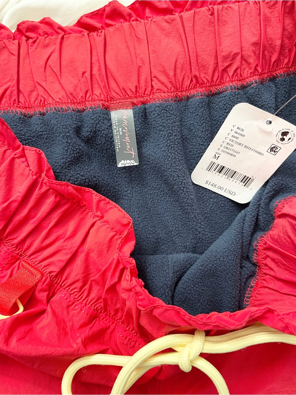 NWT Free People Movement In The Wild Fleece Lined Hiking Pants Size Medium - Picture 3 of 3